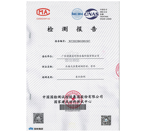 DN20檢測報(bào)告